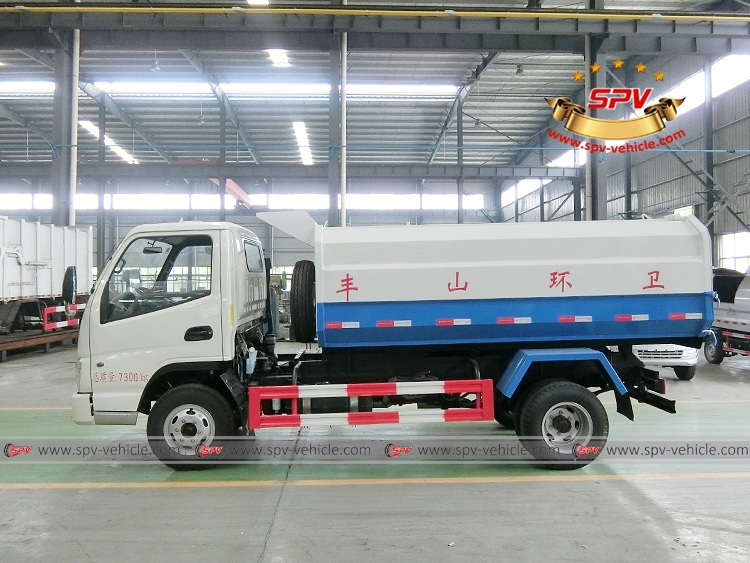 Side Loader Refuse Truck Dongfeng - LS